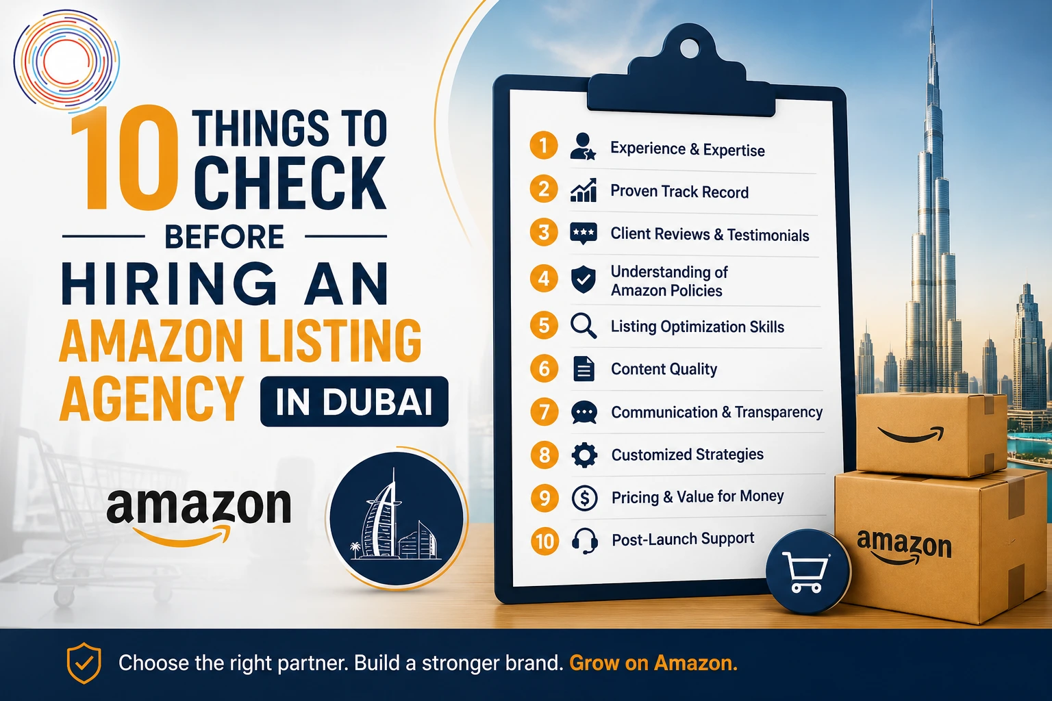 10 Things to Check Before Hiring an Amazon Listing Agency in Dubai